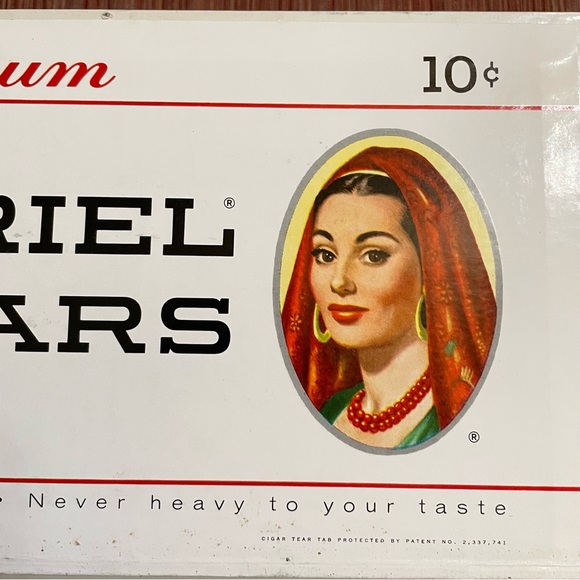 Vintage MURIEL Cigars Magnum Cigar Box-10 Cent Each 9.5" x 5.25" x 3.25" approx - Picture 5 of 16